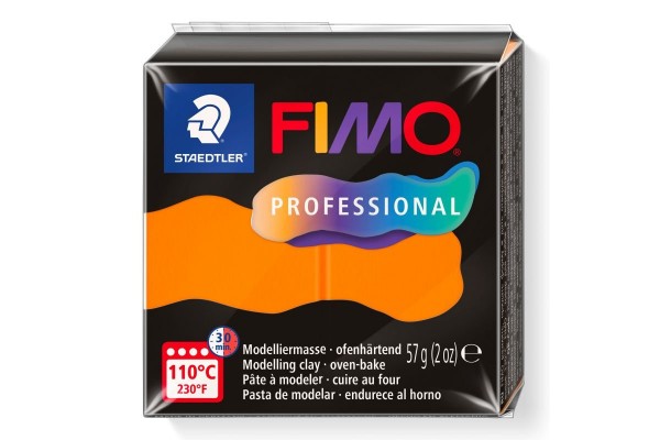 STAEDTLER ΠΗΛΟΣ FIMO PROFESSIONAL 8040-4 Orange 57g