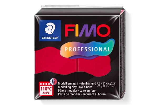 STAEDTLER ΠΗΛΟΣ FIMO PROFESSIONAL 8040-29 Carmine  57g