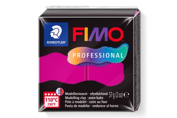 STAEDTLER ΠΗΛΟΣ FIMO PROFESSIONAL 8040-210 True Magenta 57g