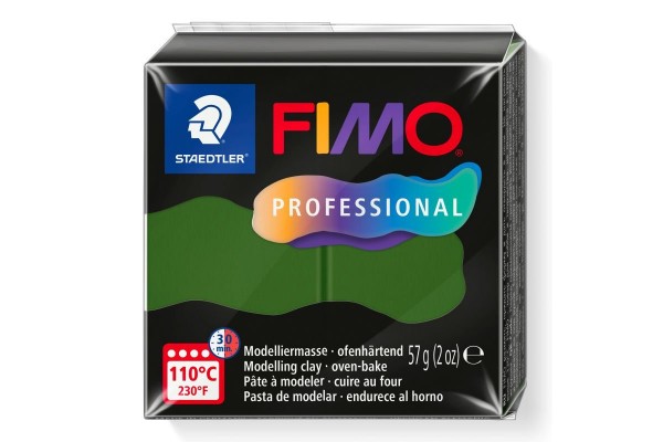 STAEDTLER ΠΗΛΟΣ FIMO PROFESSIONAL 8040-57 Leaf Green 57g