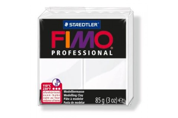 STAEDTLER ΠΗΛΟΣ FIMO PROFESSIONAL 85gr WHITE
