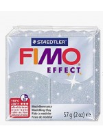 STAEDTLER ΠΗΛΟΣ FIMO 8020-812** EFFECT 57gr GLITTER ΑΣΗΜΙ