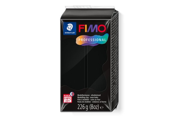 STAEDTLER ΠΗΛΟΣ FIMO 8042-9 PROFESSIONAL BLACK 226gr