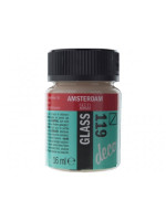 ΧΡΩΜΑ AMSTERDAM GLASS 119 TRANSP.WHITE 16ML