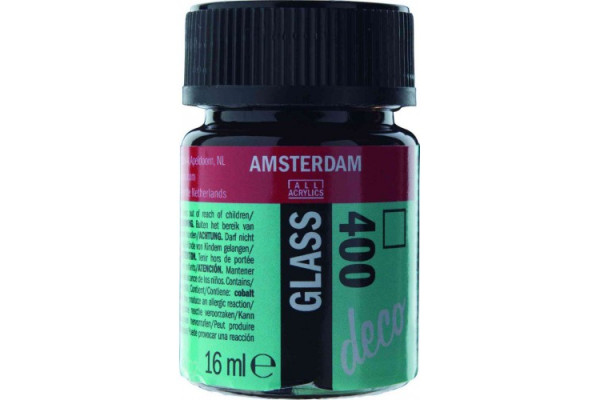 ΧΡΩΜΑ AMSTERDAM GLASS 400 BROWN 16ML