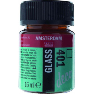 ΧΡΩΜΑ AMSTERDAM GLASS 401 LIGHT BROWN 16ML