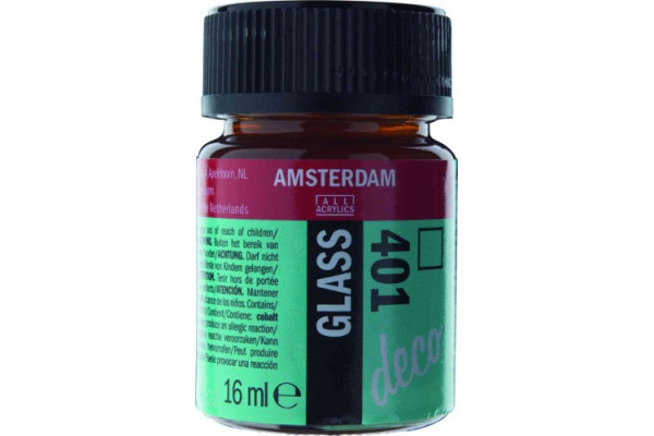 ΧΡΩΜΑ AMSTERDAM GLASS 401 LIGHT BROWN 16ML