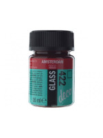 ΧΡΩΜΑ AMSTERDAM GLASS 422 REDDISH BROWN 16ML