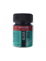 ΧΡΩΜΑ AMSTERDAM GLASS 548 BLUE VIOLET 16ML
