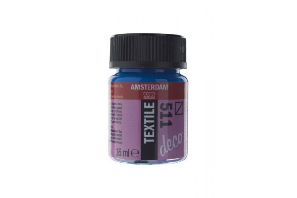ΧΡΩΜΑ AMSTERDAM TEXTILE 511 COBALT BLUE 16ML