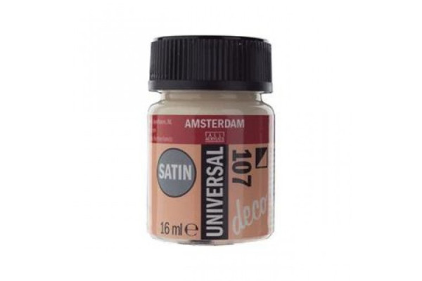 ΧΡΩΜΑ AMSTERDAM UNIVERSAL SATIN 107  IVORY 16ML