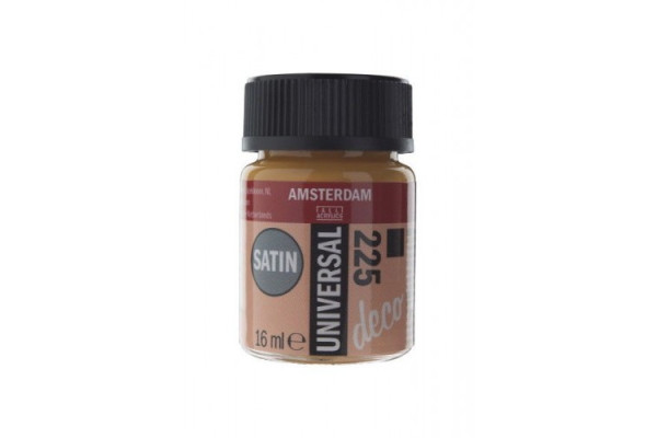ΧΡΩΜΑ AMSTERDAM UNIVERSAL SATIN 225 HONEY 16ML