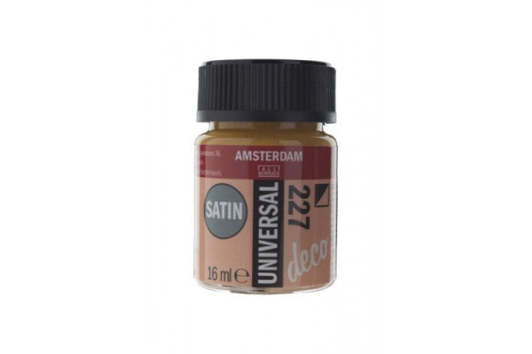 ΧΡΩΜΑ AMSTERDAM UNIVERSAL SATIN 227 YLW.OCHRE 16ML
