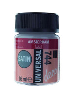 ΧΡΩΜΑ AMSTERDAM UNIVERSAL SATIN SOFT GREEN 744 16ML