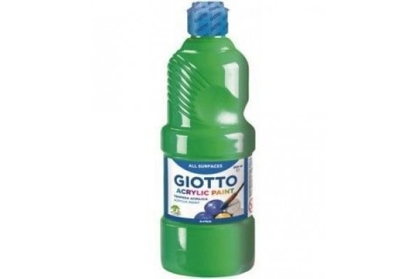 ΑΚΡΥΛΙΚΗ ΤΕΜΠΕΡΑ ΠΡΑΣΙΝΗ 500ML GIOTTO