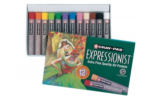 ΣΕΤ ΛΑΔΟΠΑΣΤΕΛ CRAY-PAS EXPRESSIONIST 10mm 12 ΧΡΩΜΑΤΩΝ