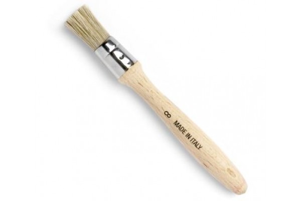 ΠΙΝΕΛΟ STENCIL  & ΚΙΜΩΛΙΑΣ ΣΤΡΟΓΓΥΛΟ No8