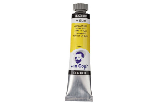ΛΑΔΙΑ VAN GOGH 20ML S1 T.7 No. 268 AZO YELLOW LIGHT