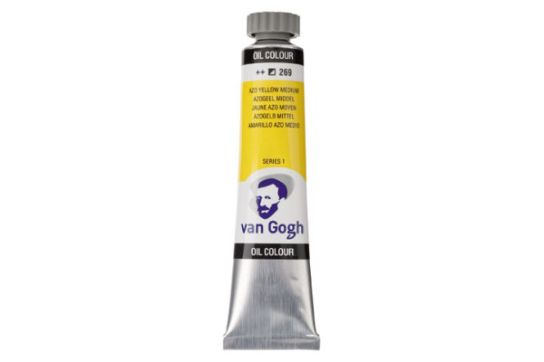 ΛΑΔΙΑ VAN GOGH 20ML S1 T.7 No. 269 AZO YELLOW MEDIUM