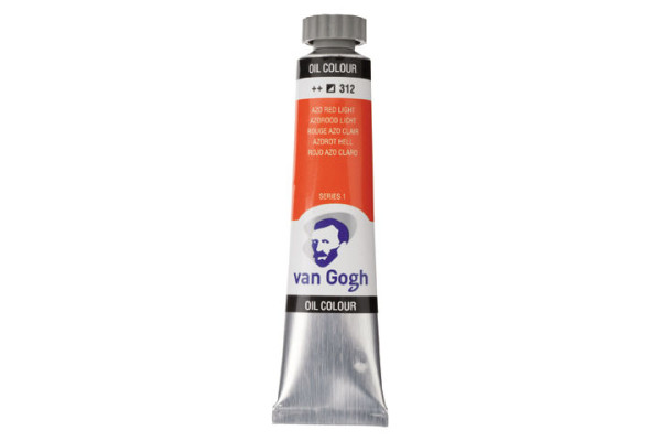ΛΑΔΙΑ VAN GOGH 20ML S1 T.7 No. 312 AZO RED LIGHT
