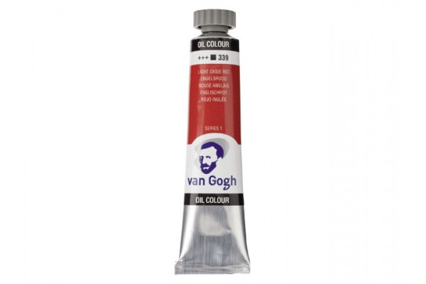 ΛΑΔΙΑ VAN GOGH 20ML S1 T.7 No. 339 LIGHT OXIDE RED ΛΑΔΙΑ VAN GOGH 20ML S1 T.7 No. 339 LIGHT OXIDE RED