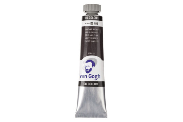 ΛΑΔΙΑ VAN GOGH 20ML S1 T.7 No. 403 VANDYKE BROWN