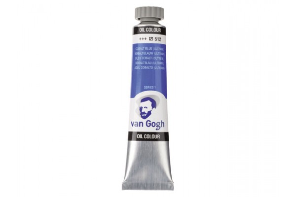 ΛΑΔΙΑ VAN GOGH 20ML S1 T.7 No. 512 COBALT BLUE ULTR