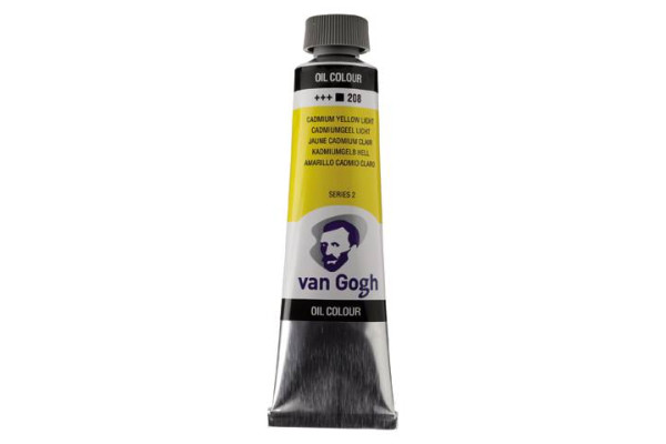 ΛΑΔΙΑ VAN GOGH 40ML S2 T.9 No. 208 CADMIUM YELLOW LT