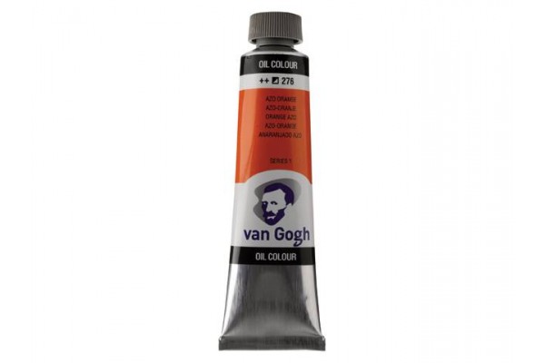 ΛΑΔΙΑ VAN GOGH 40ML S1 T.9 No. 276 AZO ORANGE