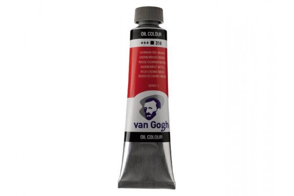 ΛΑΔΙΑ VAN GOGH 40ML S2 T.9 No. 314 CADM.RED.MED