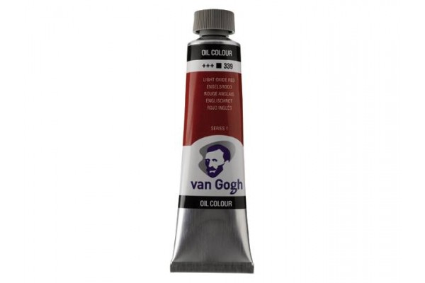 ΛΑΔΙΑ VAN GOGH 40ML S1 T.9 No. 339 LIGHT OXIDE RED