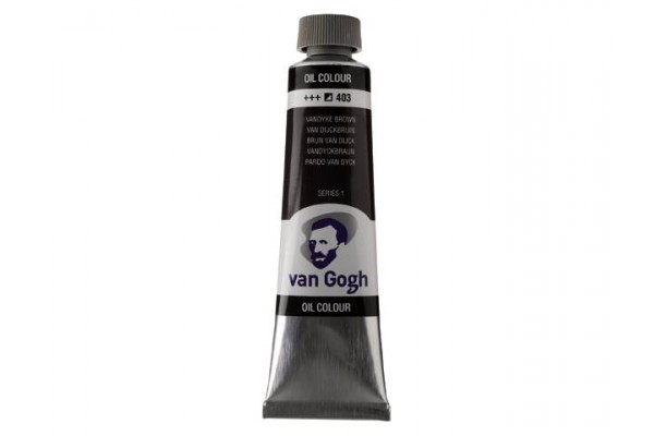 ΛΑΔΙΑ VAN GOGH 40ML S1 T.9 No. 403 VANDYKE BROWN