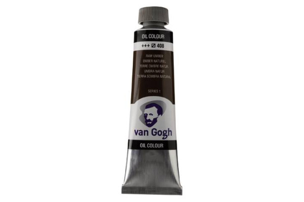ΛΑΔΙΑ VAN GOGH 40ML S1 T.9 No. 408 RAW UMBER