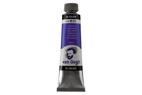 ΛΑΔΙΑ VAN GOGH 40ML S2 T.9 No. 511 COBALT BLUE