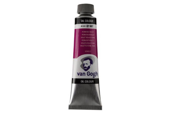 ΛΑΔΙΑ VAN GOGH 40ML S2 T.9 No. 567 PERM.RED VIOLET