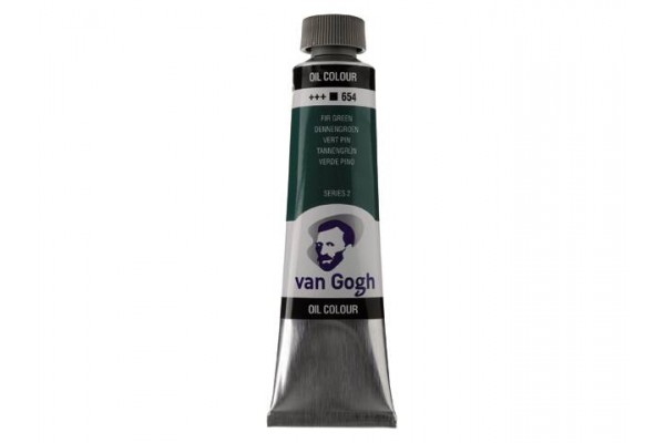 ΛΑΔΙΑ VAN GOGH 40ML S2 T.9 No. 654 FIR  GREEN