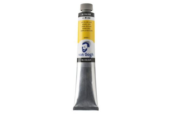 ΛΑΔΙΑ VAN GOGH 60ML S1 No. 268 AZO YELLOW LIGHT
