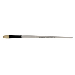 ΠΙΝΕΛΟ ΓΛΩΣΣΑ ΓΑΤΑΣ BRISTLE FLAT No. 8 LH ΠΙΝΕΛΟ ΓΛΩΣΣΑ ΓΑΤΑΣ BRISTLE FLAT No. 8 LH
