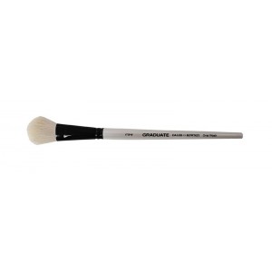 ΠΙΝΕΛΟ GRADUATE WHITE GOAT OVAL WASH 3/4" ΠΙΝΕΛΟ GRADUATE WHITE GOAT OVAL WASH 3/4"