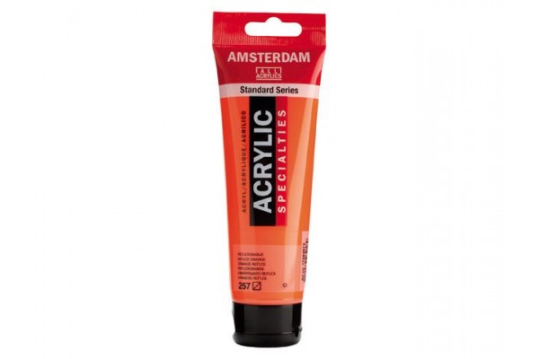 ΑΚΡΥΛΙΚΟ AMSTERDAM 120ml No.257 Reflex Orange