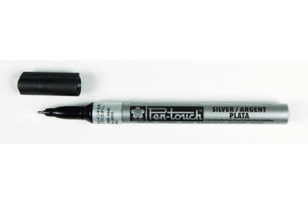 ΜΑΡΚΑΔΟΡΟΙ SAKURA PEN-TOUCH EXTRA FINE 0.7mm Silver
