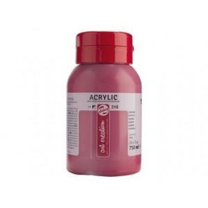 ΑΚΡΥΛΙΚΟ ΧΡΩΜΑ ART CREATION 750ml 318 Carmine