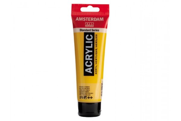 ΑΚΡΥΛΙΚΟ AMSTERDAM 120ml No.270 Azo Yellow Deep