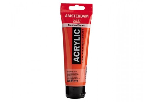 ΑΚΡΥΛΙΚΟ AMSTERDAM 120ml No.398 Naphthol Red Light