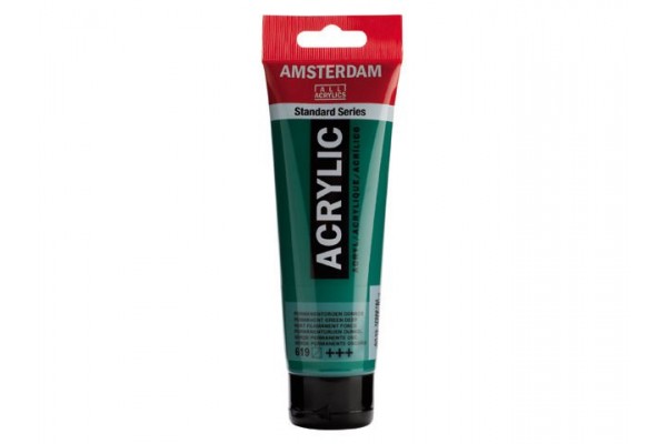 ΑΚΡΥΛΙΚΟ AMSTERDAM 120ml No.619 Permanent Green Deep