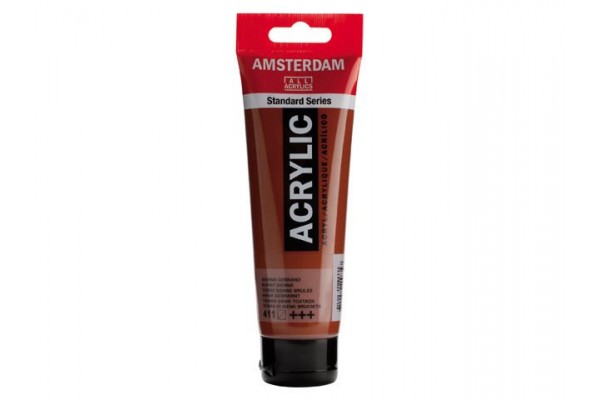 ΑΚΡΥΛΙΚΟ AMSTERDAM 120ml No.411 Burnt Sienna