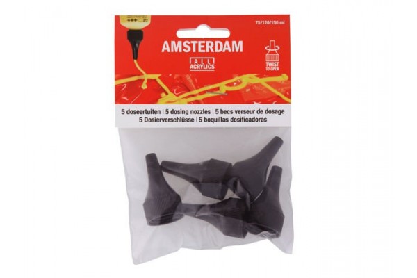ΣΕΤ ΜΥΤΕΣ 5 Τεμ. AMSTERDAM ΓΙΑ ΑΚΡΥΛΙΚΟ ΤΩΝ 120ml