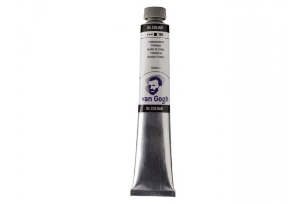 ΛΑΔΙΑ VAN GOGH 60ML S1 No. 105 Titanium White (Safflower Oil)