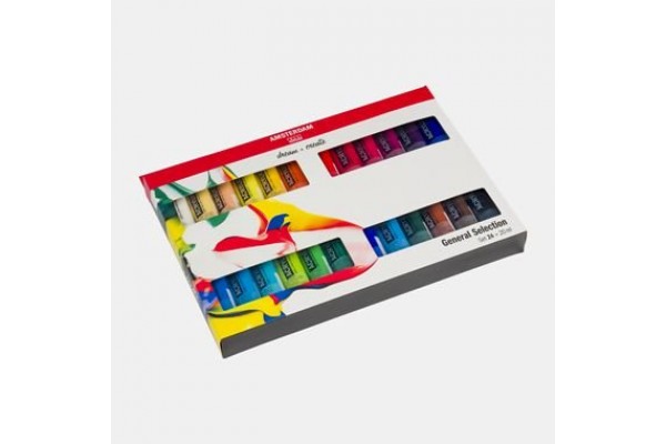 ΣΕΤ ΑΚΡΥΛΙΚΑ AMSTERDAM 24x20ml General selection set
