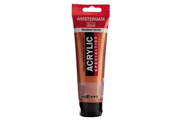 ΑΚΡΥΛΙΚΟ ΜΕΤΑΛΛΙΚΟ AMSTERDAM 120ml No.805 Copper